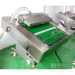 【大型商用連續(xù)滾動式真空包裝機dz-1000型鏈動式封口包裝機食品包裝機】-